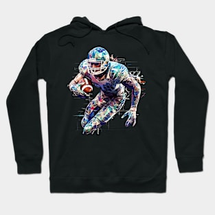 American Football Sport Game Champion Competition Abstract Hoodie